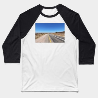 Road between Otjiwarongo and Okahandja in Namibia Baseball T-Shirt